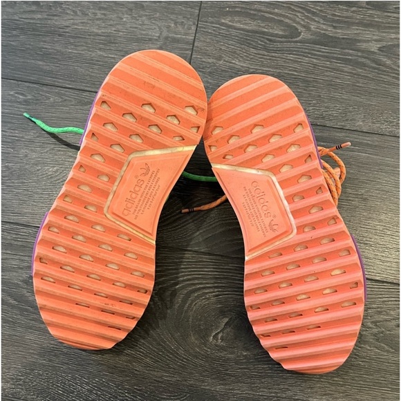 Adidas PW Hu Holi NMD MC sneakers. Multi color mulitcolor tie dye size 6 us - Picture 5 of 9